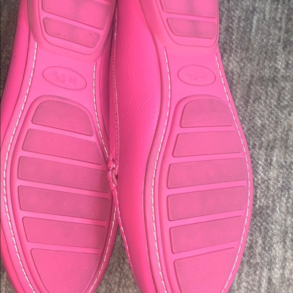 HOT PINK COACH LOAFERS! Great condition! - Picture 4 of 7